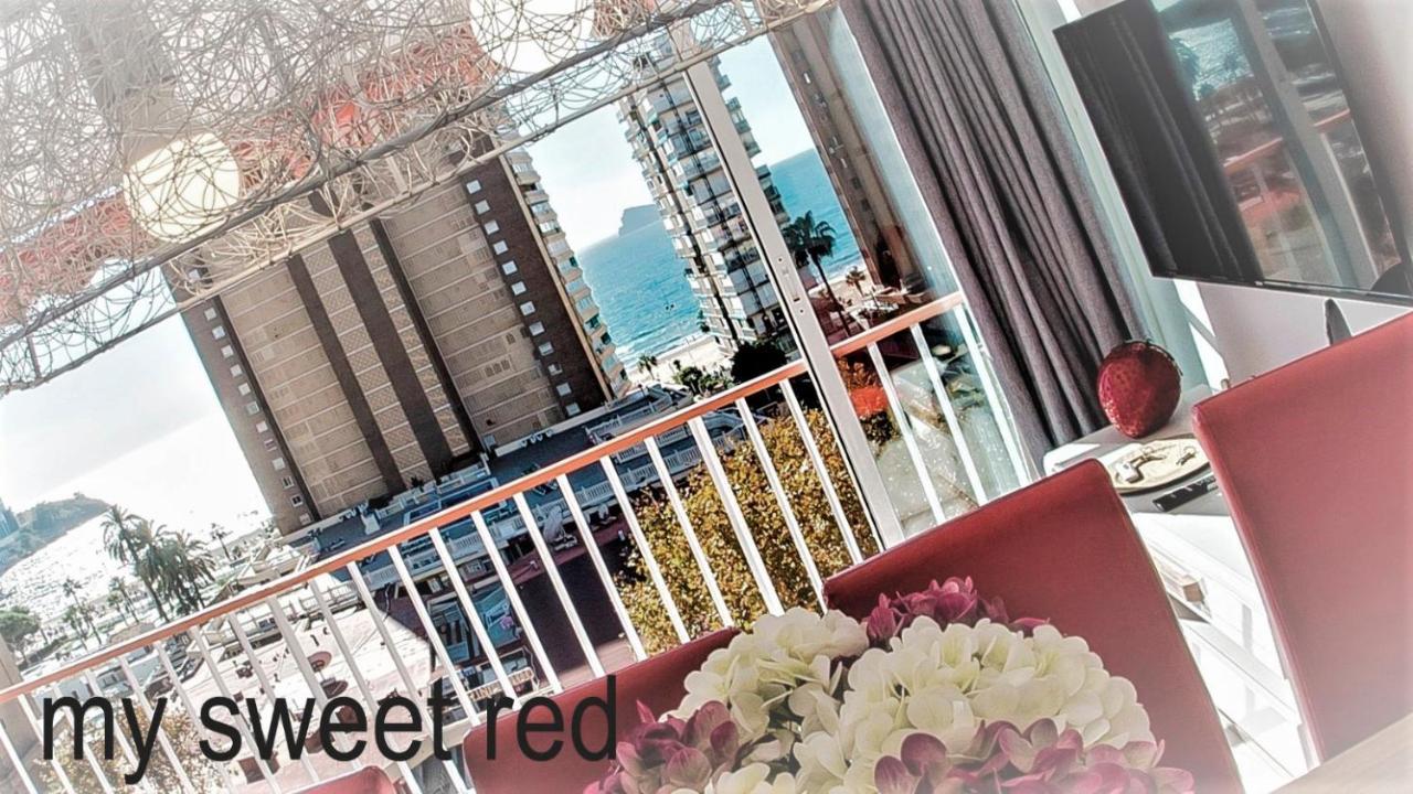 My Sweet Red Apartment Benidorm Exteriör bild