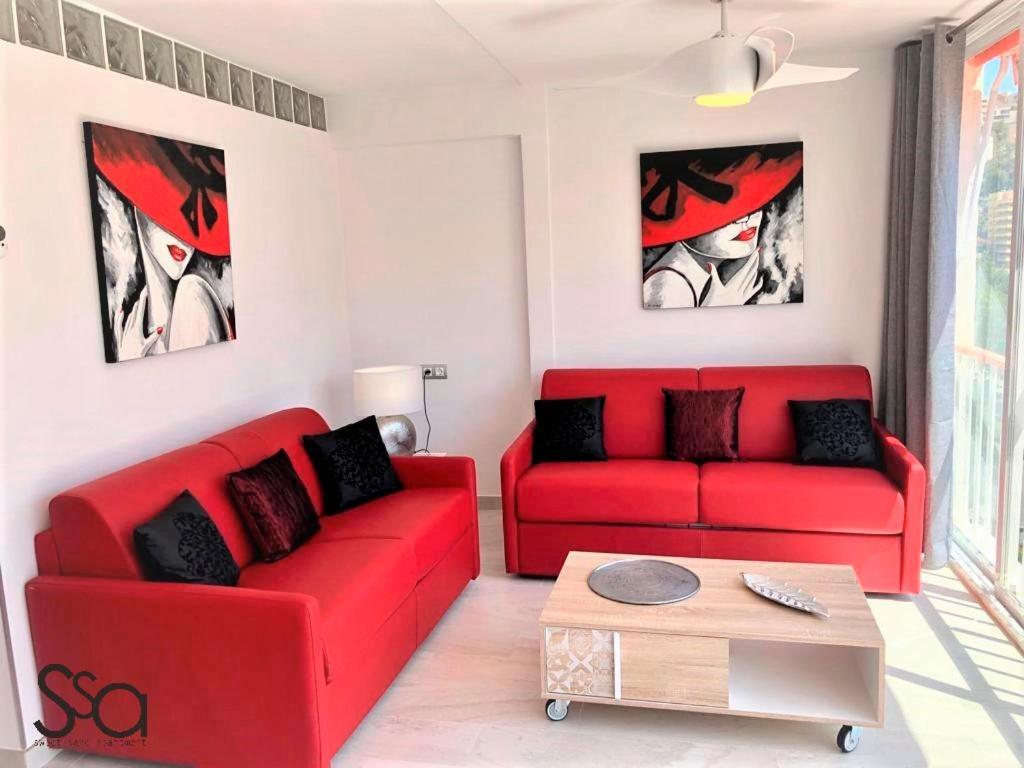 My Sweet Red Apartment Benidorm Exteriör bild